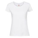 T-shirt femme Premium en coton ringspun épais lavable à 60°C, 195 g/m²
