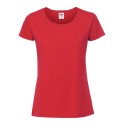 T-shirt femme Premium en coton ringspun épais lavable à 60°C, 195 g/m²