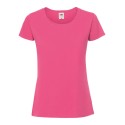T-shirt femme Premium en coton ringspun épais lavable à 60°C, 195 g/m²
