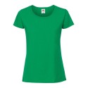 T-shirt femme Premium en coton ringspun épais lavable à 60°C, 195 g/m²