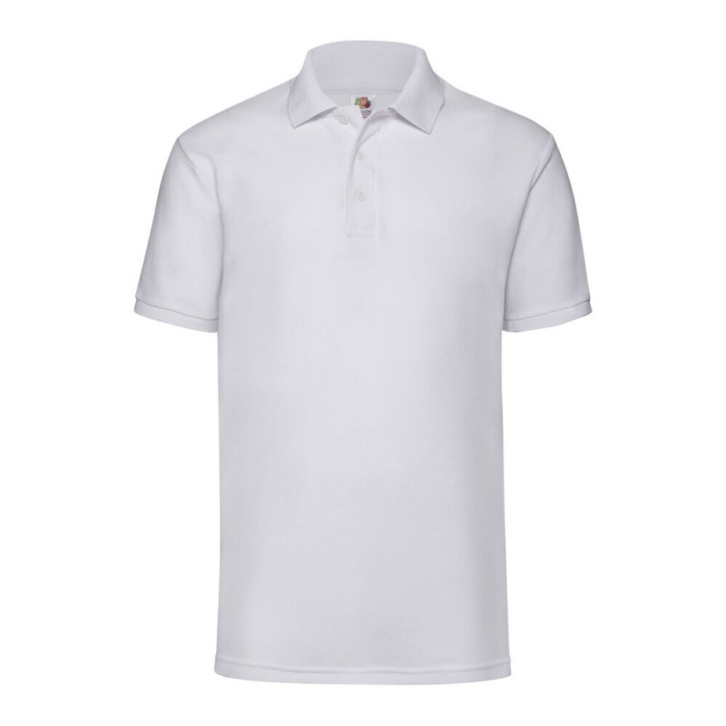 Polo piqué homme en polycoton lavable à 60°C, 180 g/m²