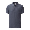 Polo piqué homme en polycoton lavable à 60°C, 180 g/m²