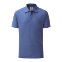 Polo piqué homme en polycoton lavable à 60°C, 180 g/m²