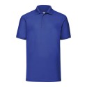 Polo piqué homme en polycoton lavable à 60°C, 180 g/m²