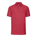 Polo piqué homme en polycoton lavable à 60°C, 180 g/m²