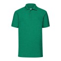 Polo piqué homme en polycoton lavable à 60°C, 180 g/m²