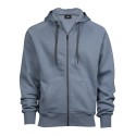 Sweat zip à capuche homme, doux grâce au coton égyptien, 310 g/m²