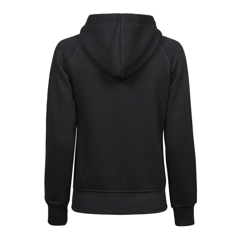 Sweat zip à capuche femme, doux grâce au coton égyptien, 310 g/m²