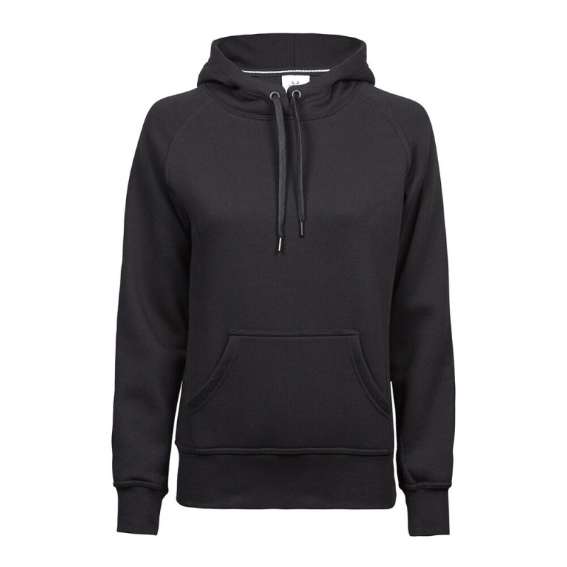 Sweat à capuche femme, doux grâce au coton égyptien, 310 g/m²