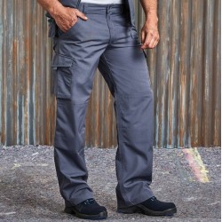 Pantalon de travail enduction anti-tâches lavable à 60°C, 260 g/m²