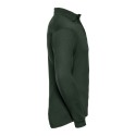 Sweat-shirt col polo anti-tache, lavable à 60°C, 300 g/m²