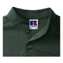 Sweat-shirt col polo anti-tache, lavable à 60°C, 300 g/m²