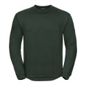 Sweat de travail en polycoton anti-tache, lavable à 60°C, 300 g/m²