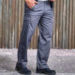 Pantalon de travail poche cargo coupe moderne, 245 g/m²