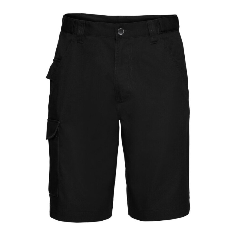 Short de travail poche cargo coupe moderne, 245 g/m²