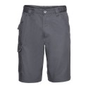Short de travail poche cargo coupe moderne, 245 g/m²