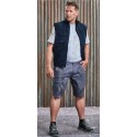 Short de travail poche cargo coupe moderne, 245 g/m²