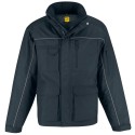 Veste de travail chaude, imperméable et coupe-vent, 12 poches, 230 g/m²