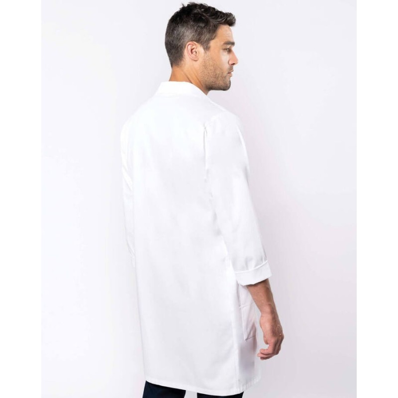 Blouse de travail renforcée col ouvert lavable à 60°C, 200 g/m²