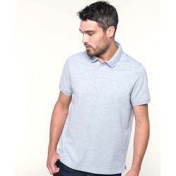 Polo manches courtes col boutons-pression lavable à 60°C, 220 g/m²