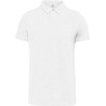 Polo manches courtes col boutons-pression lavable à 60°C, 220 g/m²