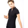 Polo manches courtes femme DAYTODAY lavable à 60°C, 220 g/m²