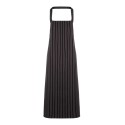 Tablier à bavette rayé style boucher, 240 g/m²