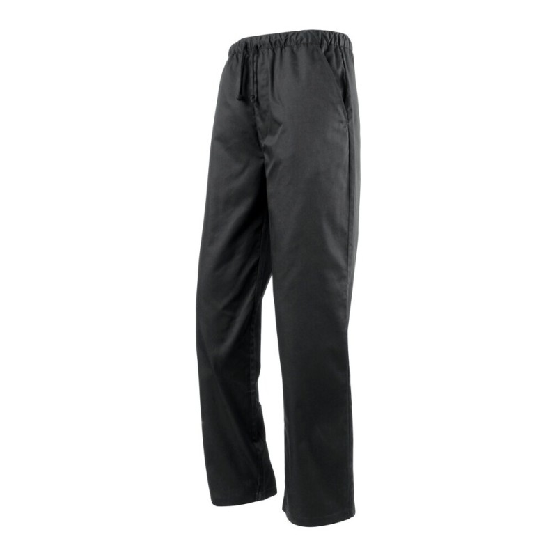 Pantalon de cuisine, taille élastique, 195 g/m²