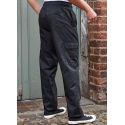 Pantalon de chef de cuisine poches cargo, taille élastique, 195 g/m²