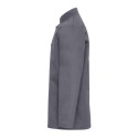 Veste de cuisinier homme fermeture portefeuille manches longues à boutons