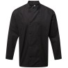 Veste de chef cuisinier coolchecker manches longues col mandarin