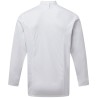 Veste de chef cuisinier coolchecker manches longues col mandarin