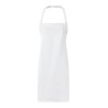 Tablier de cuisine à bavette court sans poches, 195 g/m²