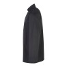 Veste de cuisinier manches longues à boutons pressions, 195 g/m²