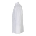 Veste de cuisinier manches longues à boutons pressions, 195 g/m²