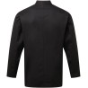 Veste de chef cuisinier manches longues, boutons de qualité, 170 g/m²