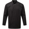 Veste de chef cuisinier manches longues, boutons de qualité, 170 g/m²