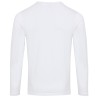 T-shirt homme confortable col boutons manches retroussables, 190 g/m²