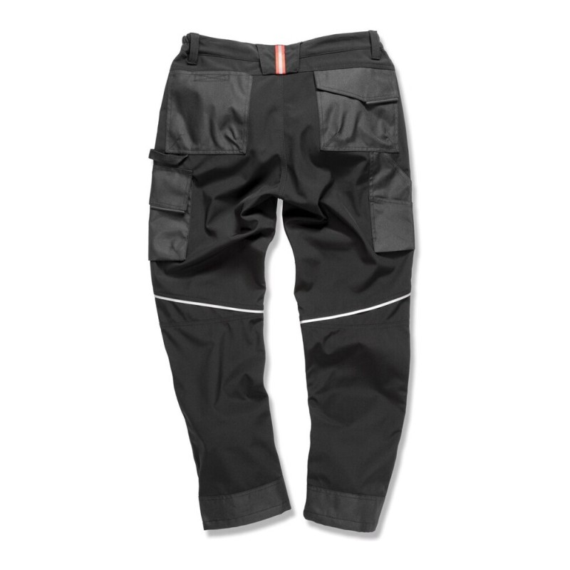 Pantalon de travail softshell coupe slim respirant multi-poches