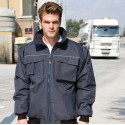 Blouson aviateur doublé et rembourré, col montant, waterproof