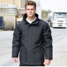 Veste parka doublée et rembourrée, coupe-vent et waterproof