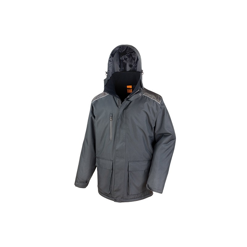 Veste parka doublée et rembourrée, coupe-vent et waterproof