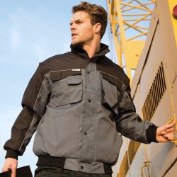 Blouson aviateur manches amovibles hydrofuge, coupe-vent et imperméable