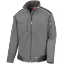 Veste softshell indéchirable triple épaisseur imperméable et respirant