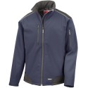 Veste softshell indéchirable triple épaisseur imperméable et respirant