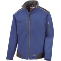 Veste softshell indéchirable triple épaisseur imperméable et respirant