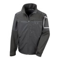 Veste stretch de travail softshell 3 couches respirante et waterproof