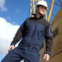 Veste stretch de travail softshell 3 couches respirante et waterproof