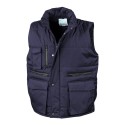 Bodywarmer multi-poches rip-stop coupe-vent et imperméable