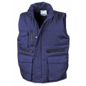 Bodywarmer multi-poches rip-stop coupe-vent et imperméable